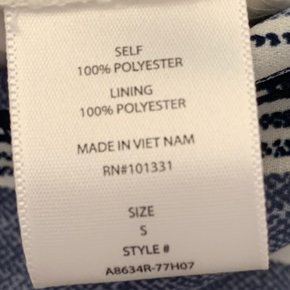 Charlotte Russe White and Blue Striped Jumpsuit - Picture 11 of 12